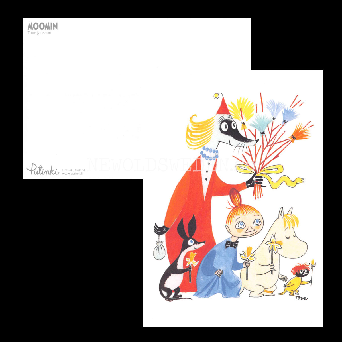 MOOMIN Vykort - 342 - 2