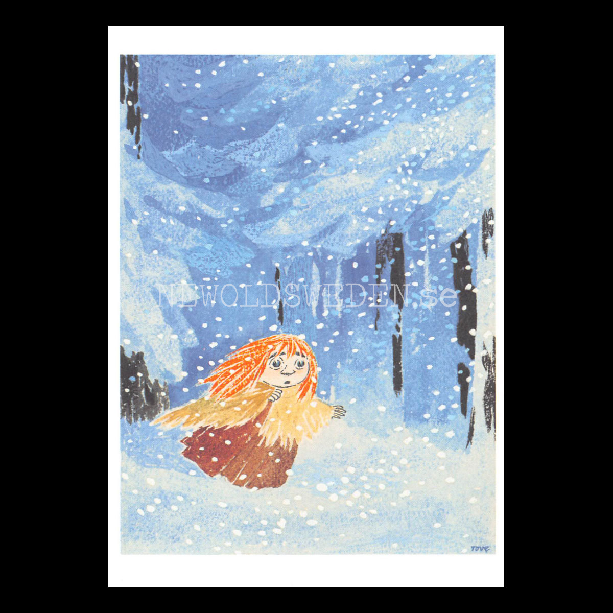 MOOMIN Moominland MidwinterVykort - 342