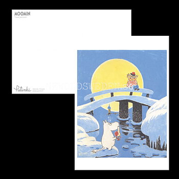 MOOMIN Moominland Midwinter Vykort - 342