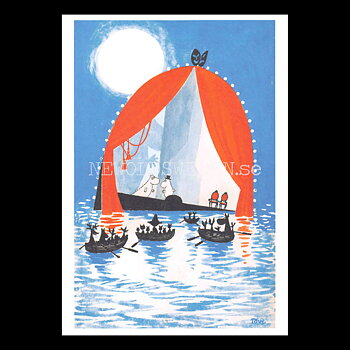 MOOMIN Moominsummer Madness Vykort - 342