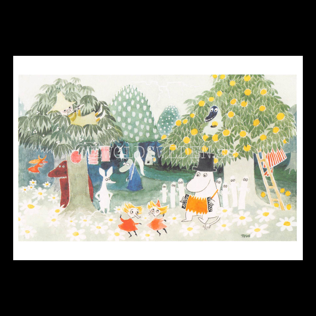 MOOMIN The Exploits of Moominpappa Vykort - 342