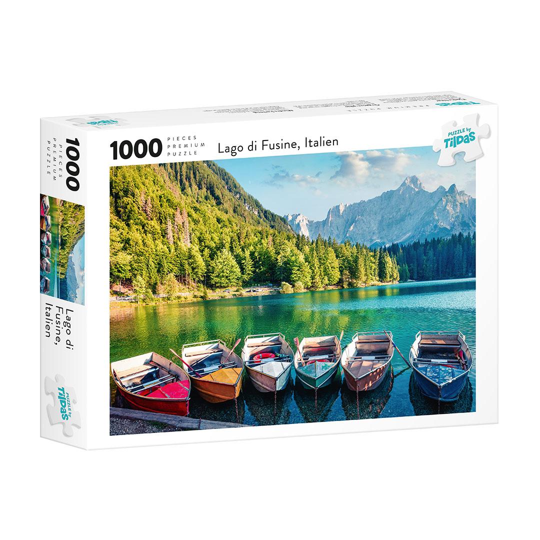 Lago Di Fusine, Italien 1000 Bitar Tildas