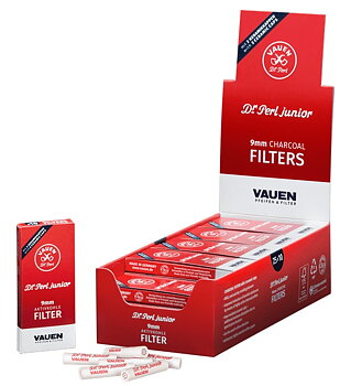 Vauen  Dr. Perl Junior Pipfilter 9mm 10 st