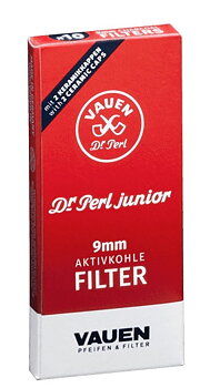 Vauen  Dr. Perl Junior Pipfilter 9mm 10 st