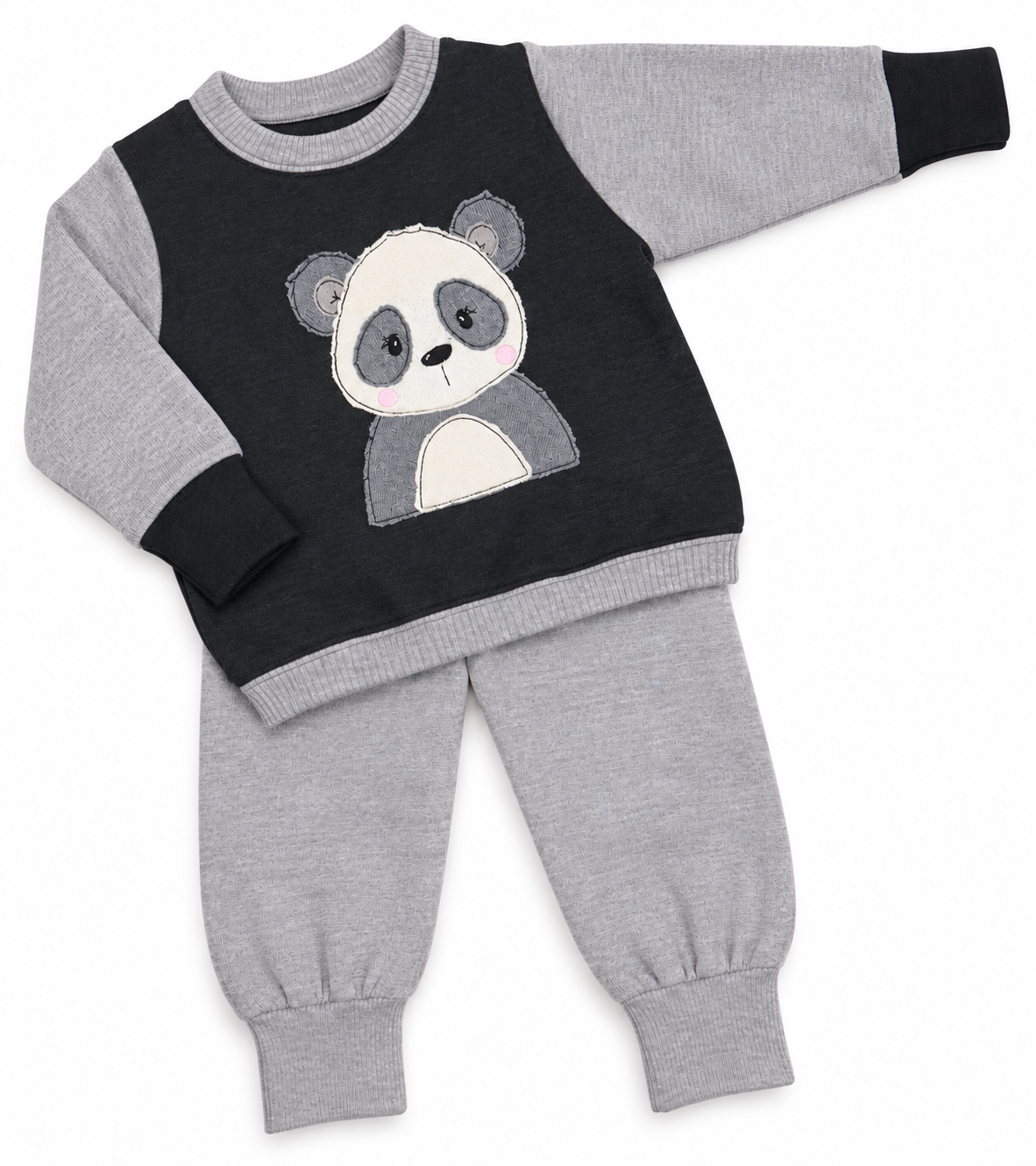 Ullset barn Reuse i återbrukad ull panda | 74/80