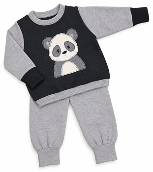 Ullset barn Reuse i återbrukad ull panda | 74/80