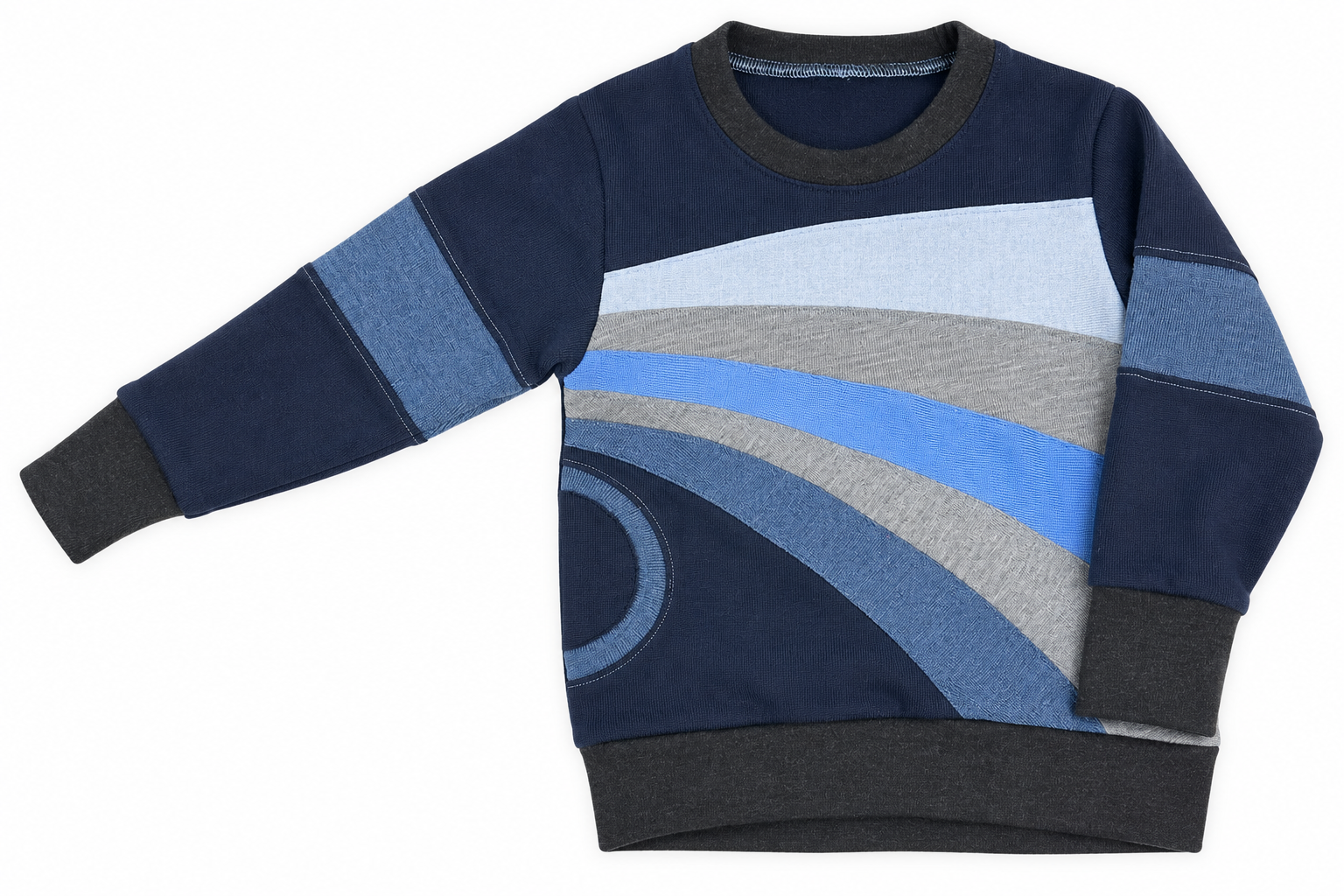 Ullset Reuse i 100 % ull – Blå | 98/104 - 2