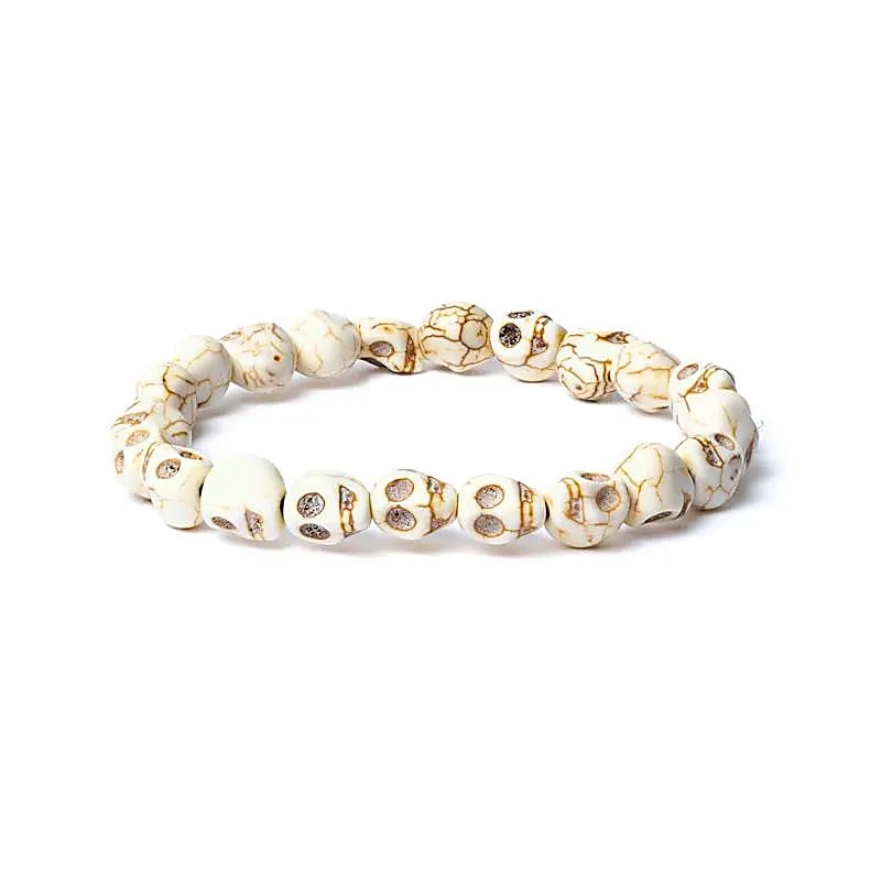 Döskalle Mala Armband - 9mm pärlor - 20cm