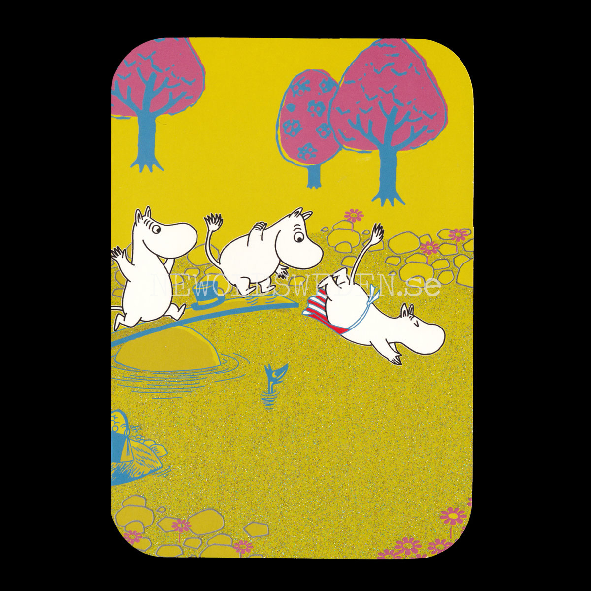 MOOMIN No. 10 - Exklusivt dubbel kort med kuvert - 751