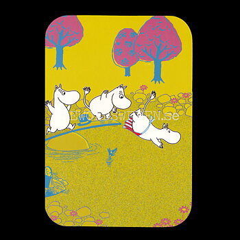 MOOMIN No. 10 - Exklusivt dubbel kort med kuvert - 751