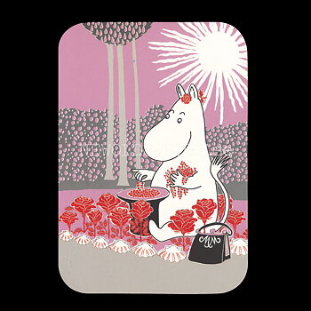 MOOMIN No. 4 - Exklusivt dubbel kort med kuvert - 751