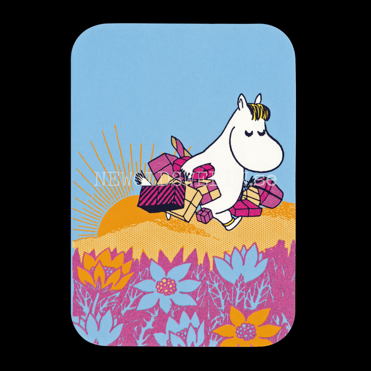 MOOMIN No. 3 - Exklusivt dubbel kort med kuvert - 751