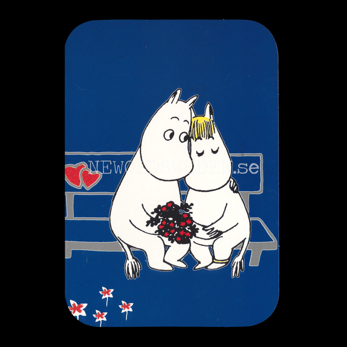 MOOMIN No. 2 - Exklusivt dubbel kort med kuvert - 751