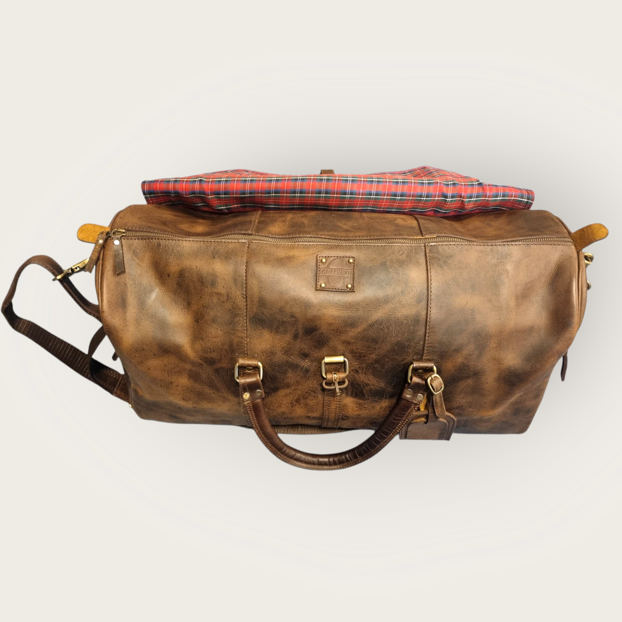 Genuine leather weekendbag - 2