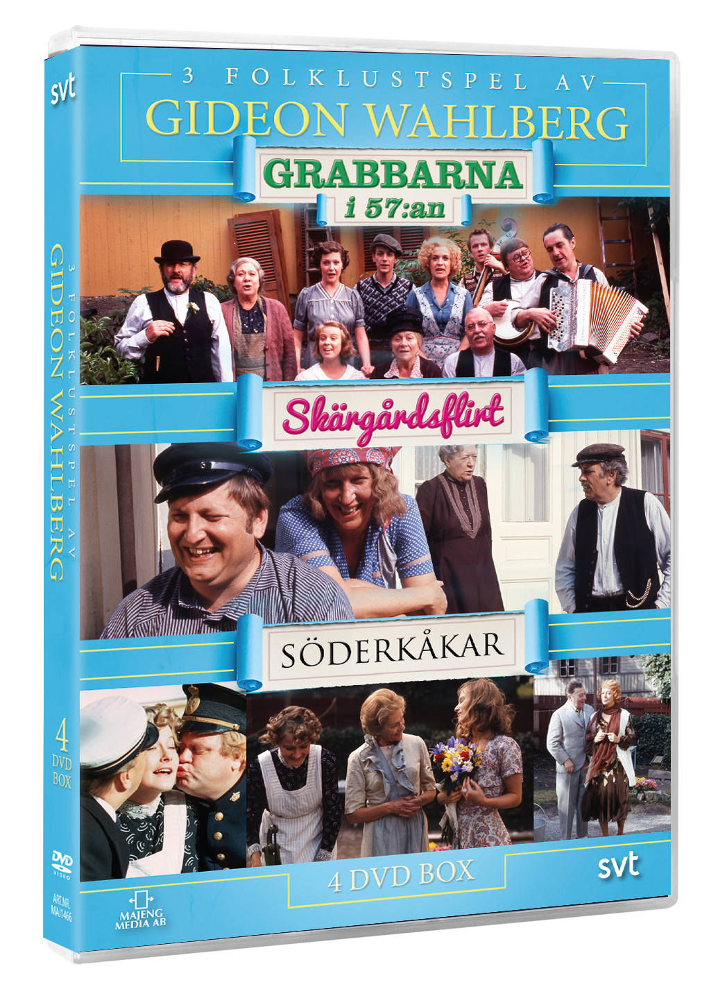 Gideon Wahlberg komplett box - nu inkl Söderkåkar