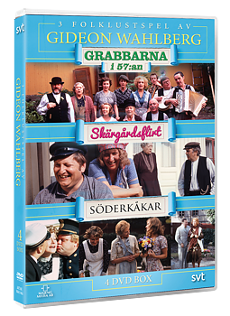 Gideon Wahlberg komplett box - nu inkl Söderkåkar
