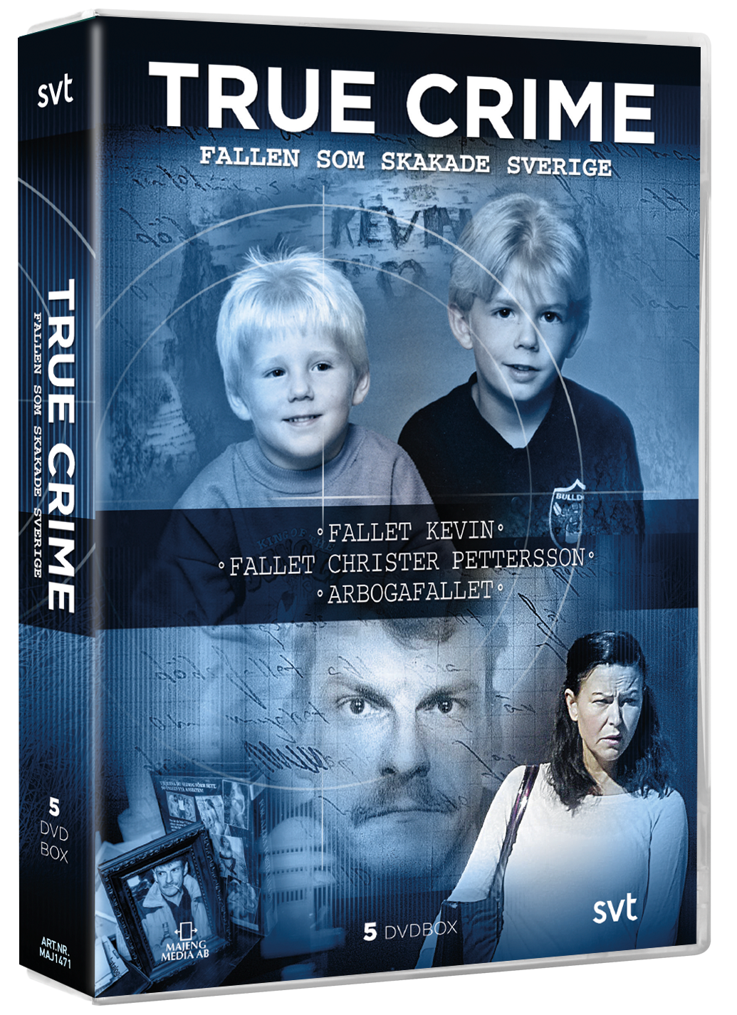 True Crime BOX - Arboga, Kevin och Christer Petterson Fallen