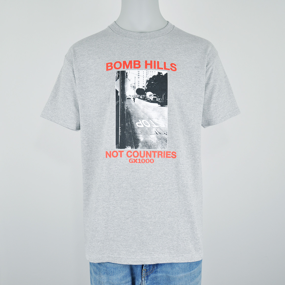 GX1000 - Bomb Hills T-Shirt Grey