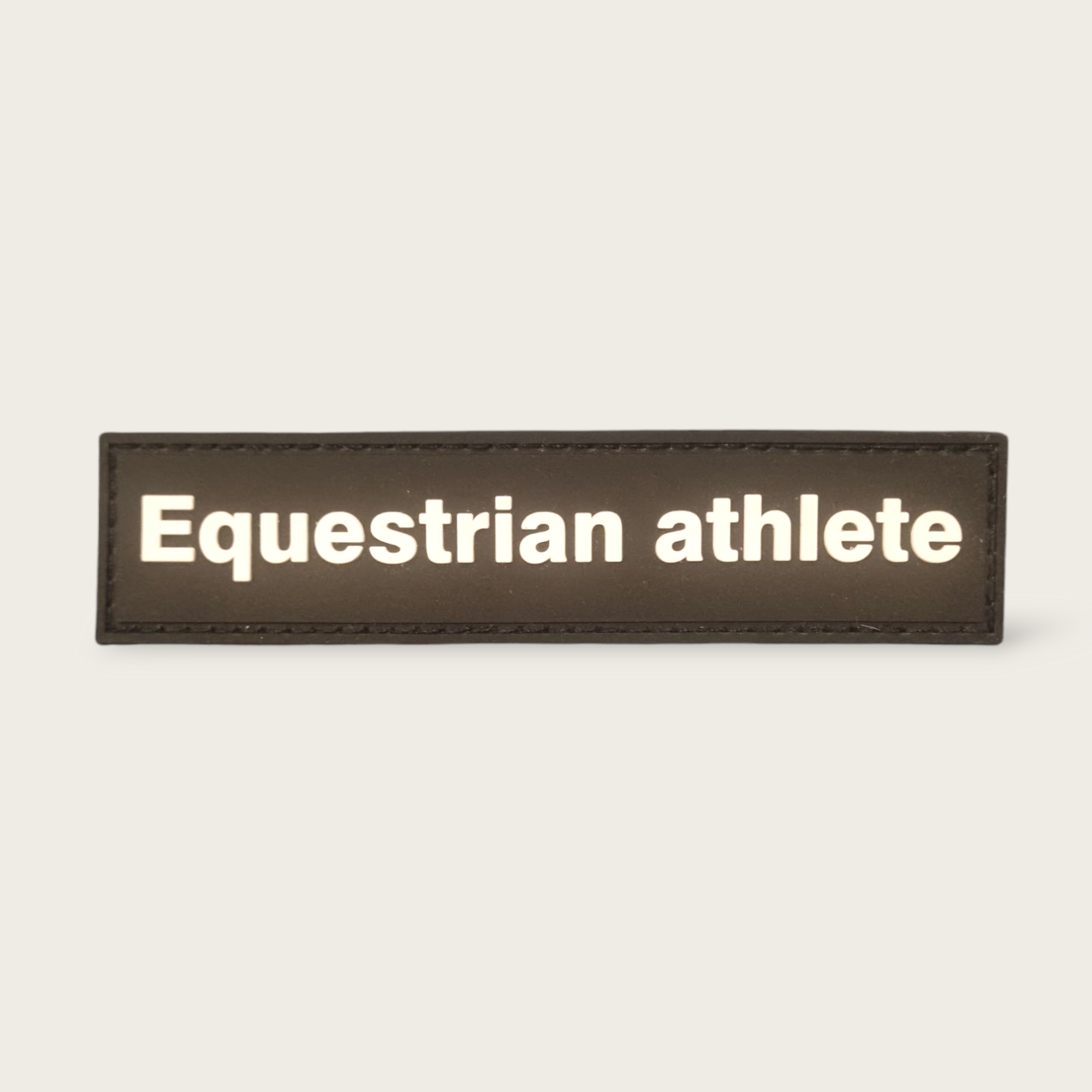 Equestrian athlete patch
