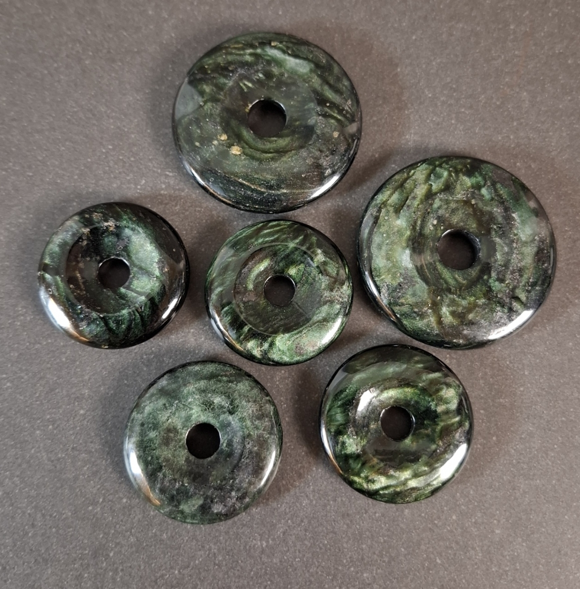 Antigorit (Italien) -  Sten Donut /Ring form - 4