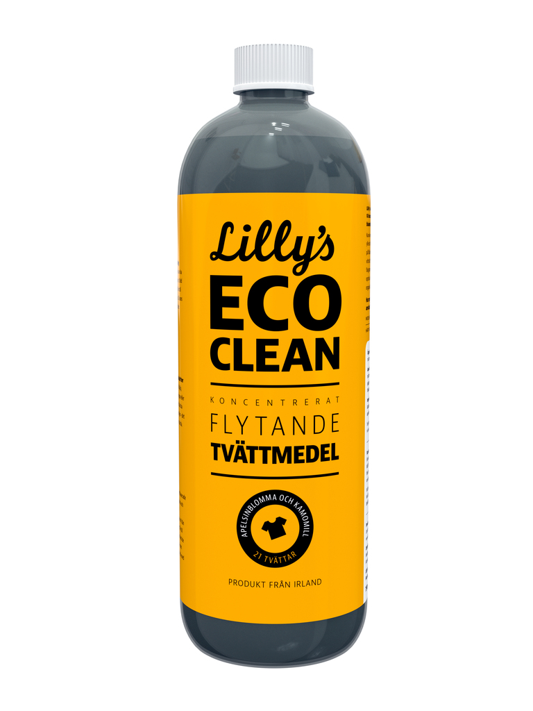 Lillys Eco Clean Flytande tvättmedel Apelsinblom & Kamomill 750 ml