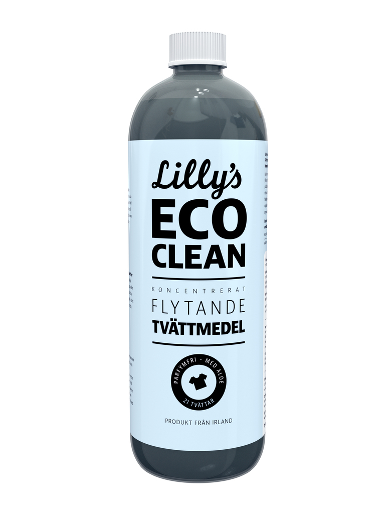 Lillys Eco Clean Flytande tvättmedel Aloe Vera (parfymfri) 750 ml