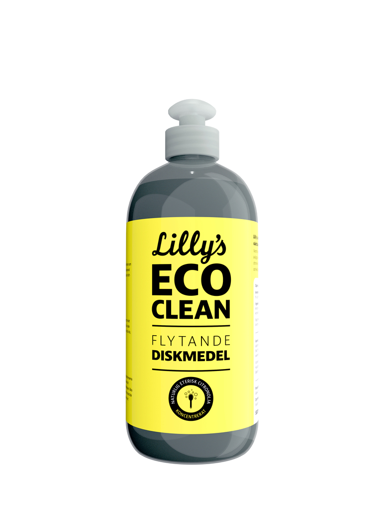 Lillys Eco Clean Diskmedel Citronolja 500 ml