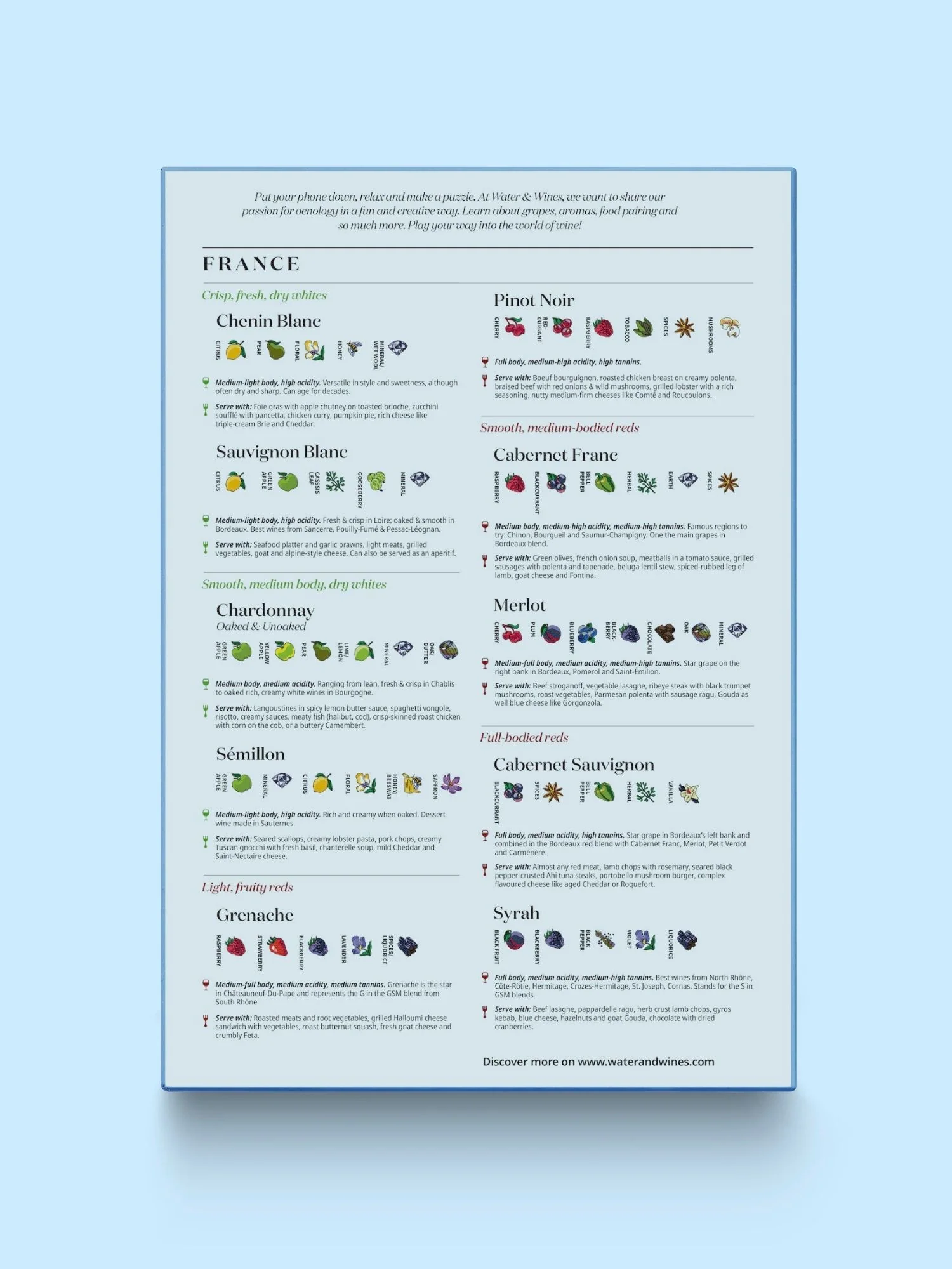 Wine Puzzle - France - 6