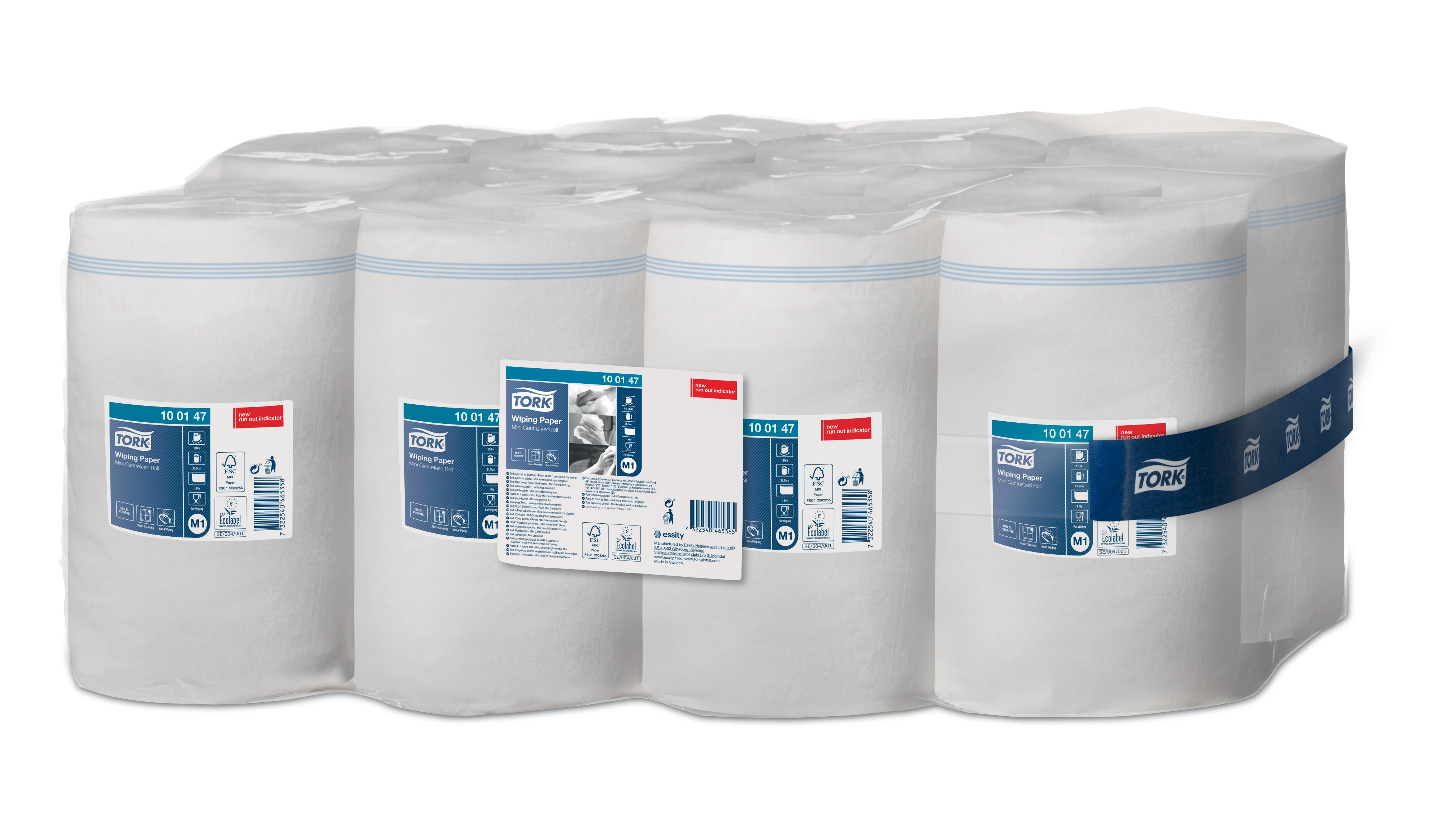 Tork Avtorkningspapper 1-lager - 3