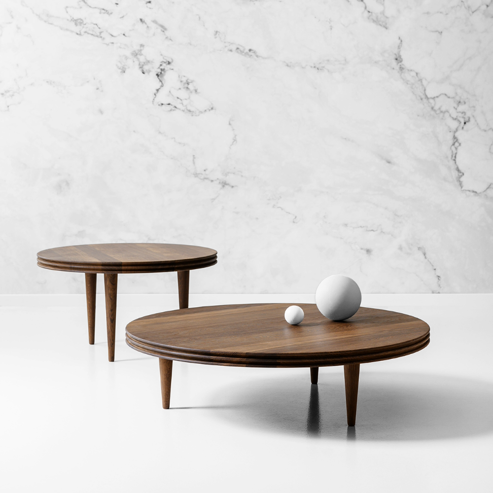 Groove Coffee Table Ø60-110 cm - dk3 - 6