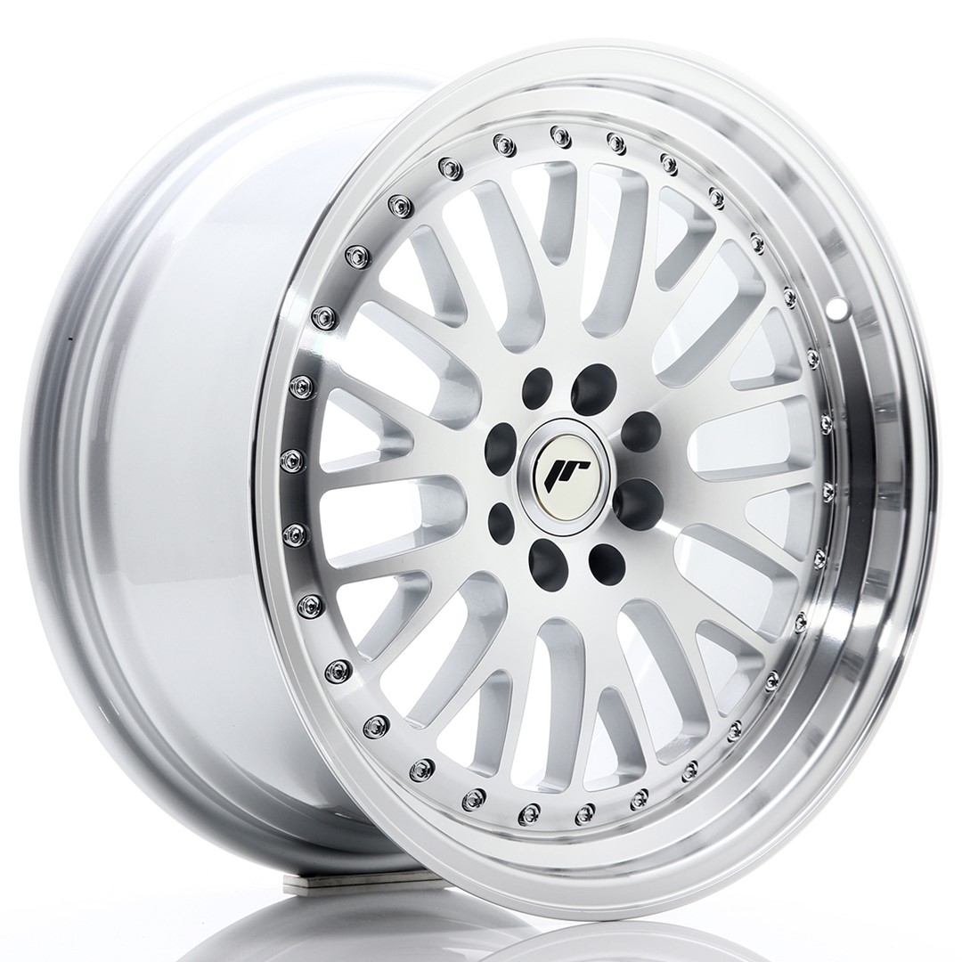 17" JR Wheels JR10 - Silver Machined Face