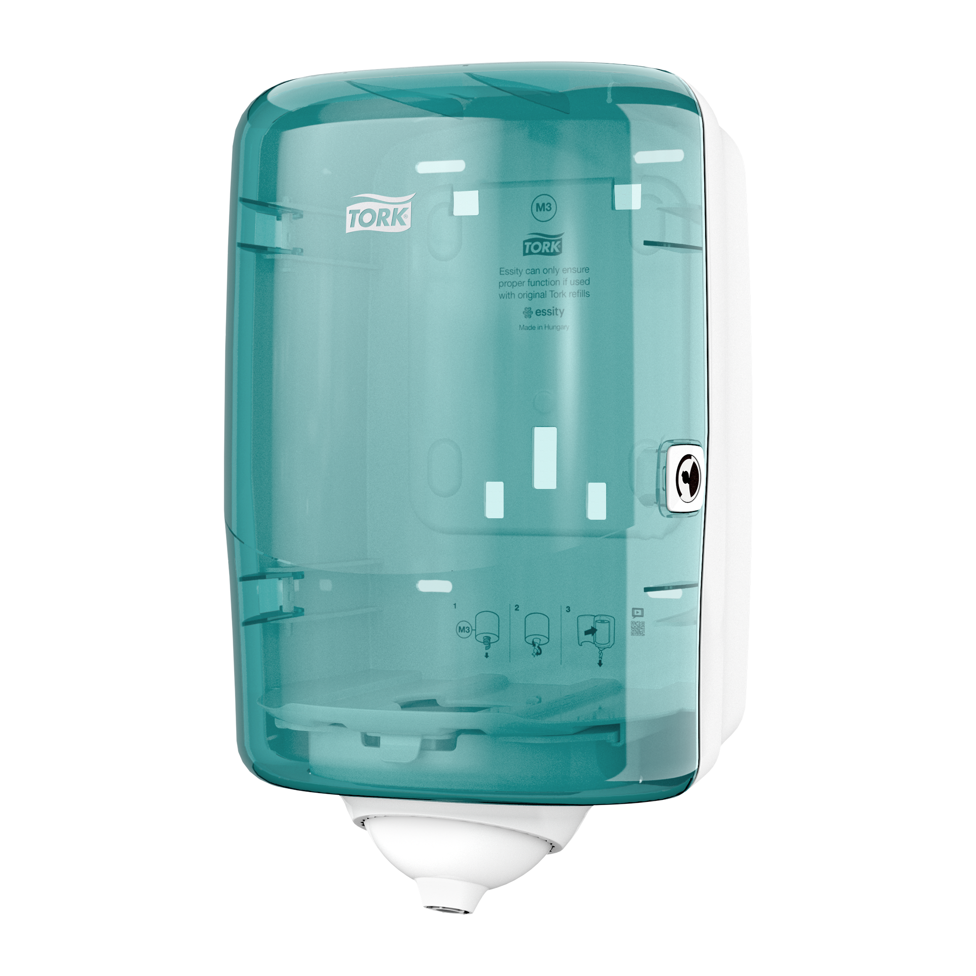 Tork Reflex® Dispenser Mini Centrummatad med arkmatning