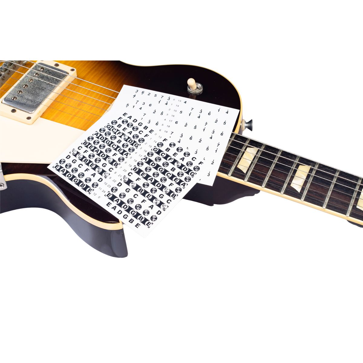 Guitto GFM-01 klistemärke till gitarr - 2
