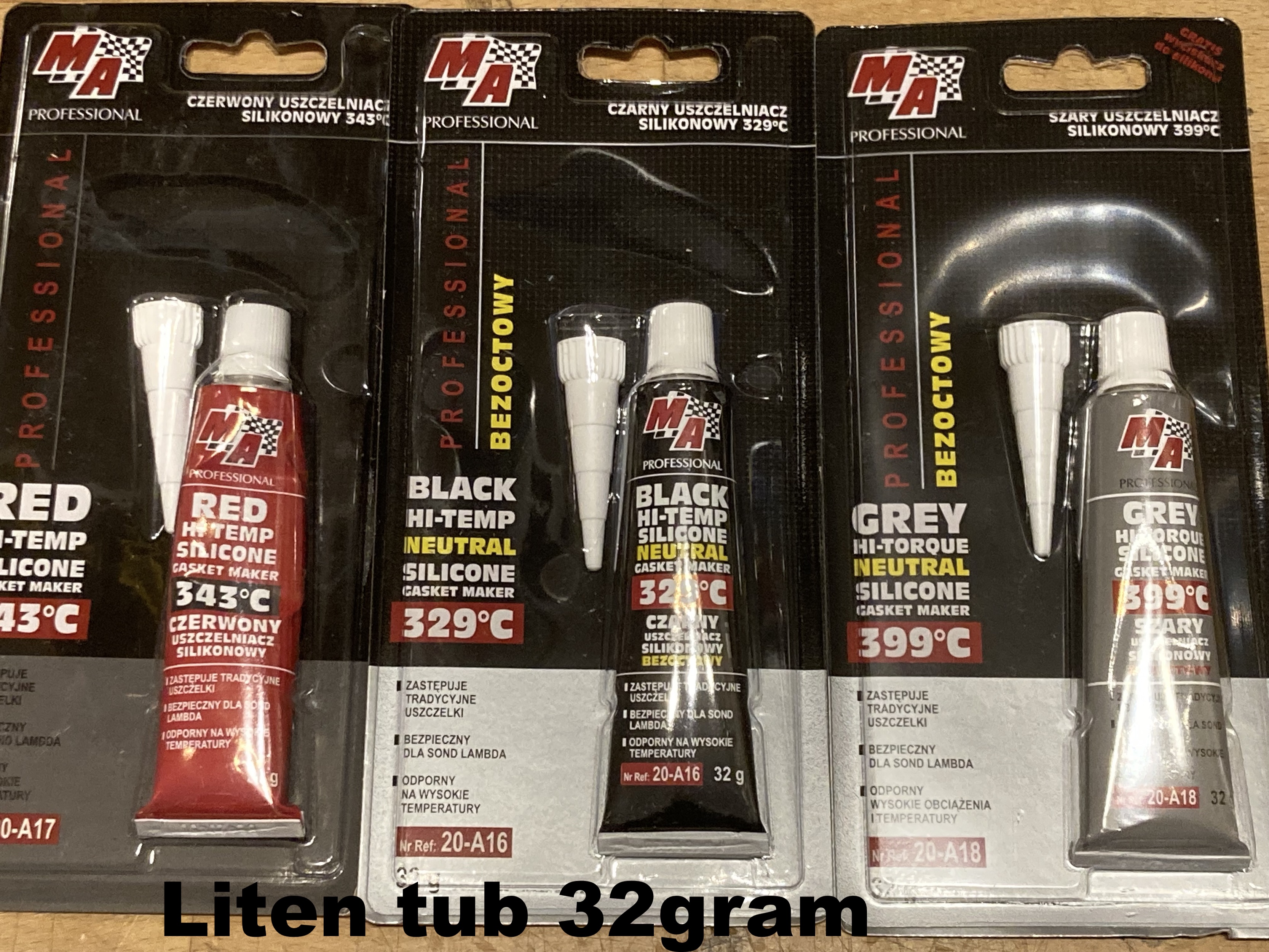 Motorsilicon-3x liten tub