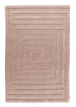 Barnmatta Mini Labyrint Rose 120x180cm