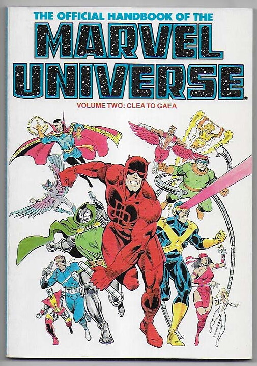 Official Handbook of The Marvel Universe Volume 2 TP VF 2nd Printing