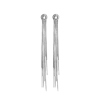 WOS UP EVER EARRINGS SILVER