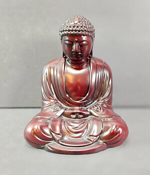 Röd Amitabah Buddha