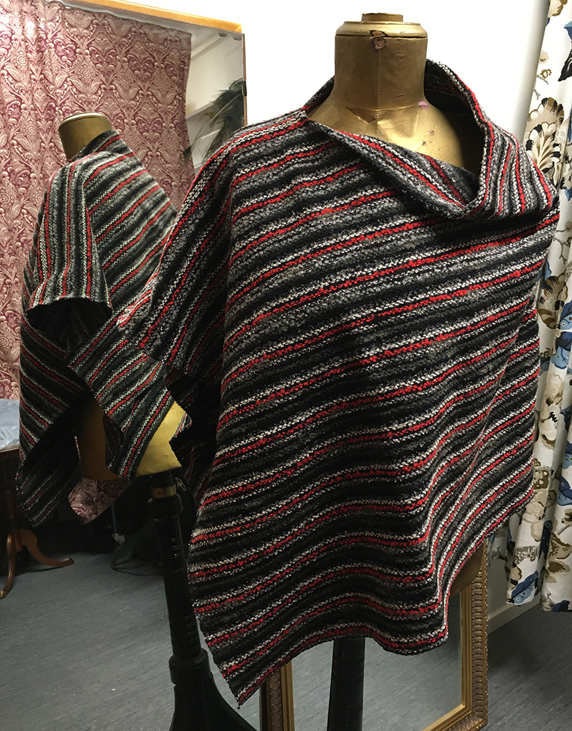 Poncho Randig Ull - 2