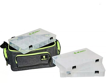 Gunki Box Bag Power Game Zander väska med betesaskar
