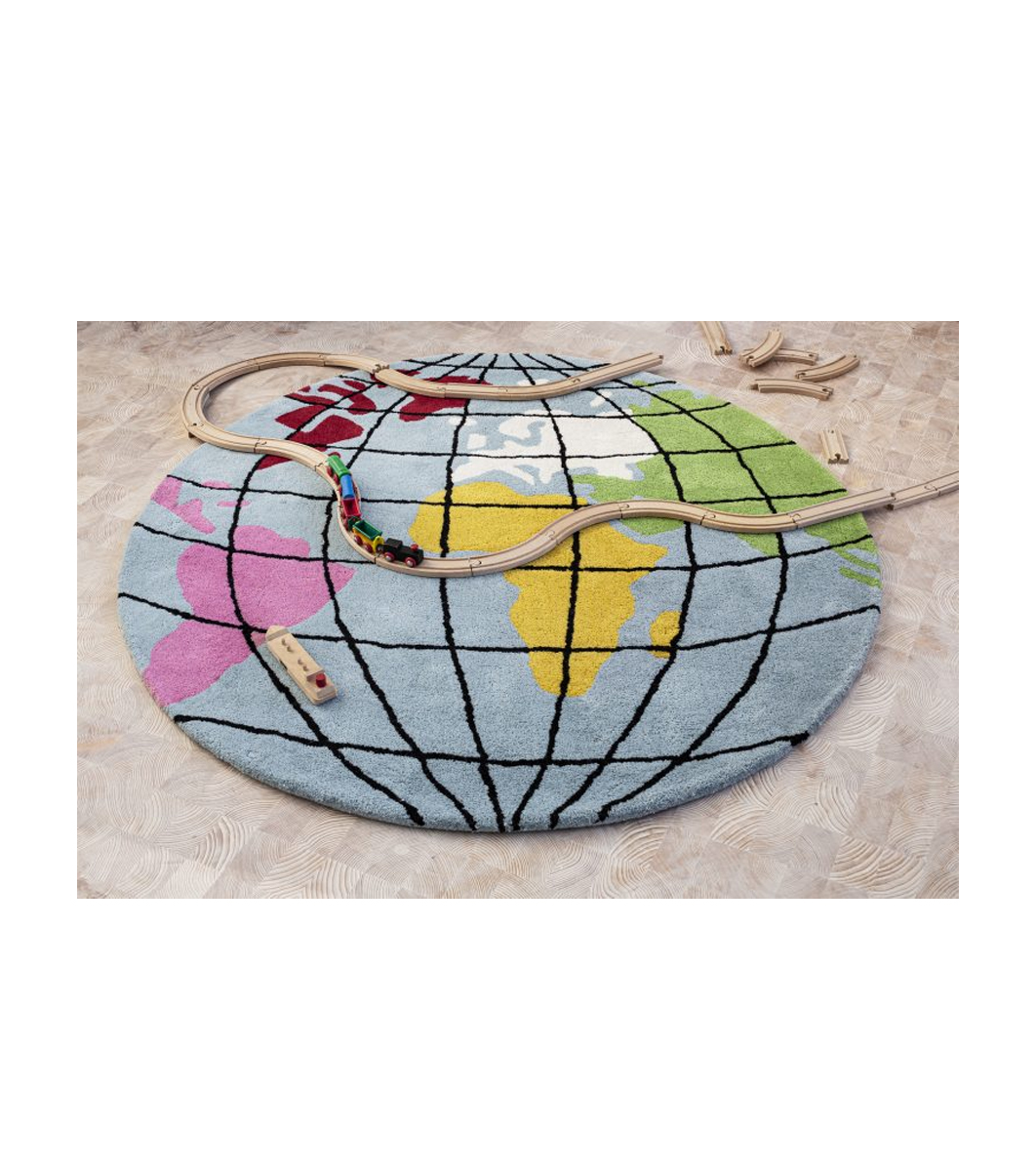Barnmatta Earth 130cm Rund - 2