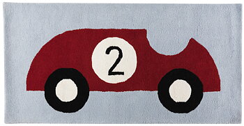 Barnmatta Rally Blue 80x160cm