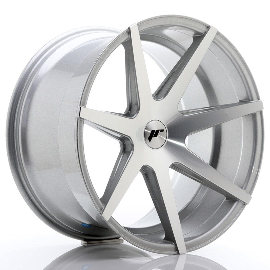 20" JR Wheels JR20 - Silver Machined - 3