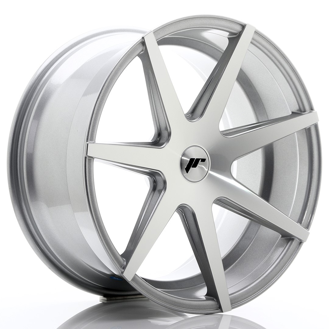 20" JR Wheels JR20 - Silver Machined - 2