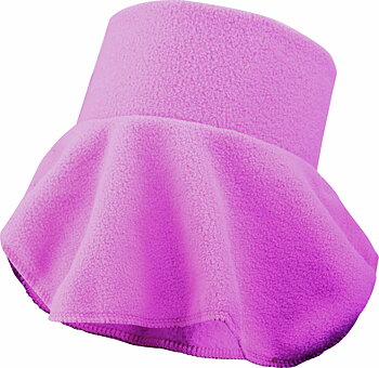 Löskrage fleece rosa 