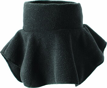 Löskrage fleece svart