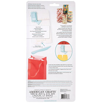 We R Memory Keepers -  Gift Bag Punch Board