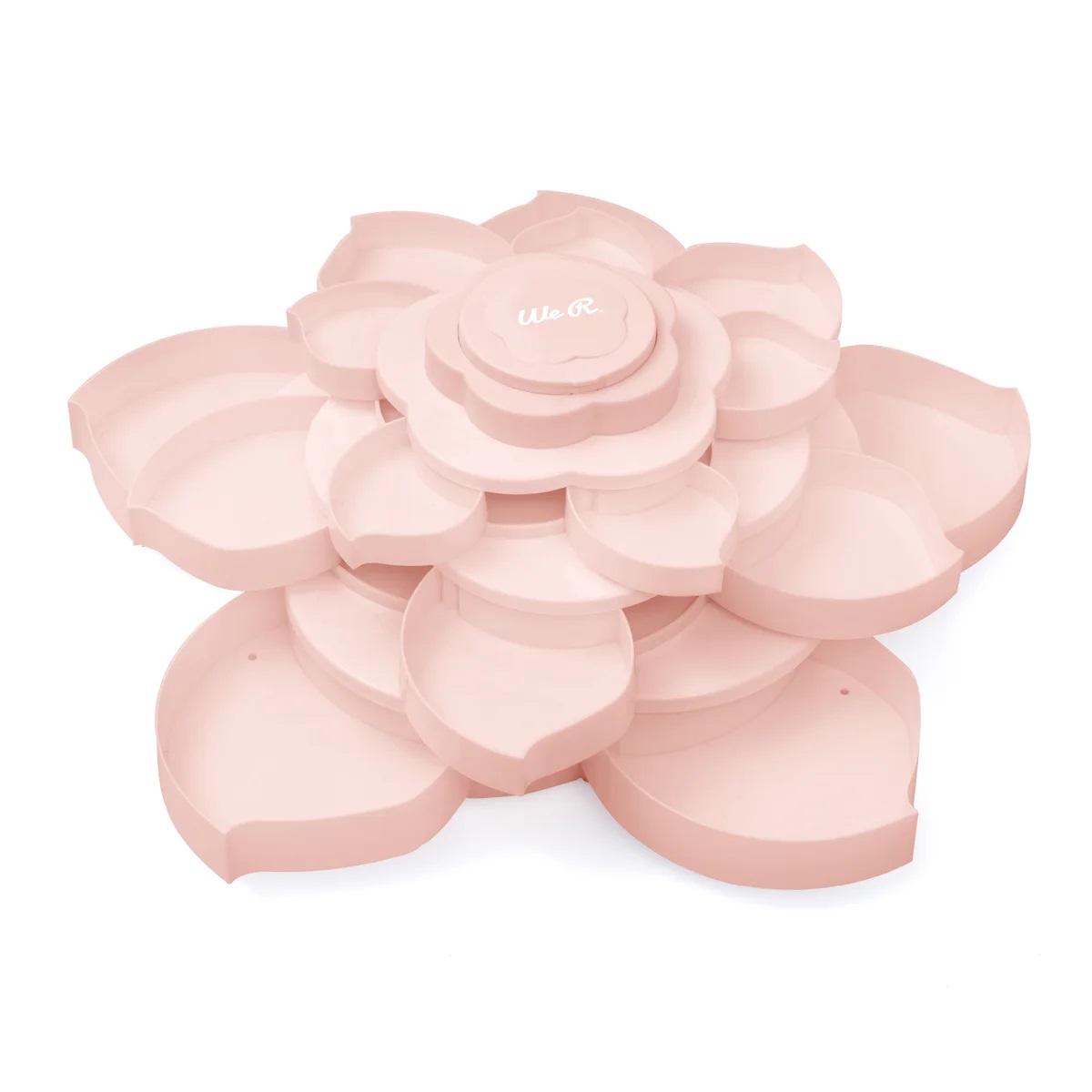 We R Memory Keepers - Embellishment storage bloom Pink 28,70x28,70x16,51cm