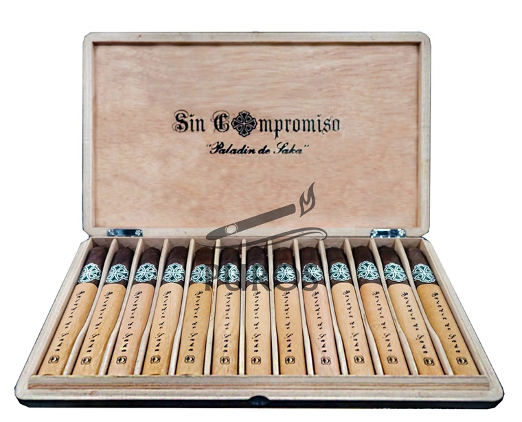 Dunbarton Sin Compromiso Paladin De Saka Churchill Open Cigar Box 13p