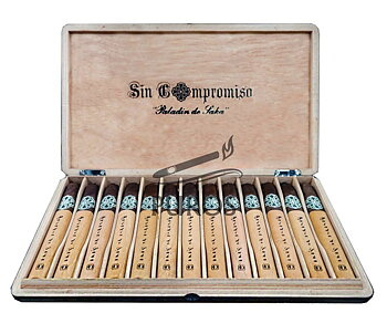 Dunbarton Sin Compromiso Paladin De Saka Churchill Open Cigar Box 13p